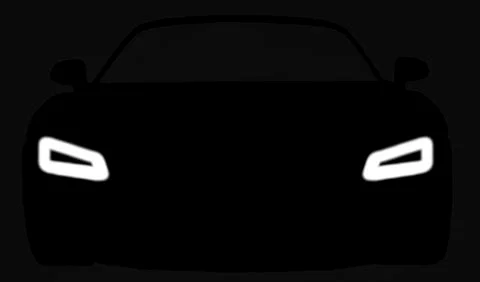 Front Car Illustration Stock Illustration