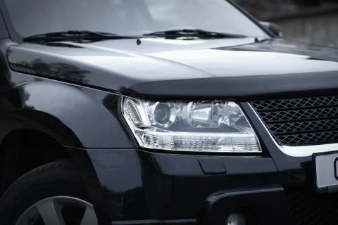 Front of the car Stock Photos