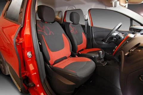 Front car seats Stock Photos