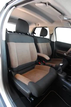 Front car seats Stock Photos