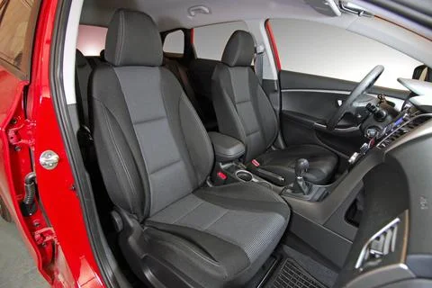 Front car seats Stock Photos