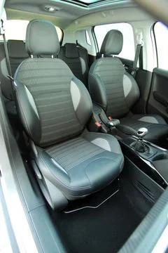 Front car seats Stock Photos