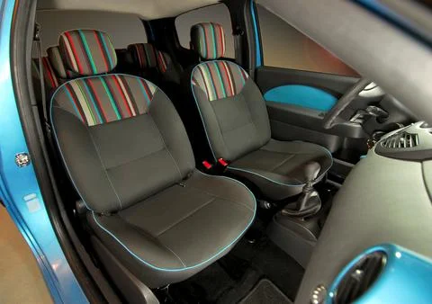 Front car seats Stock Photos