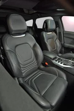 Front car seats Stock Photos