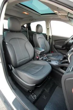 Front car seats Stock-Fotos