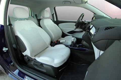 Front car seats 库存照片