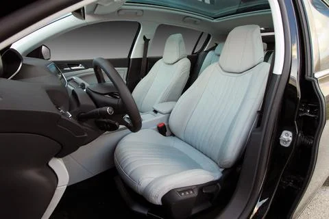 Front car seats Stock Photos