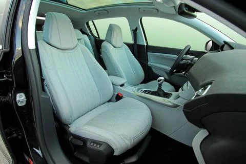 Front car seats Stock Photos