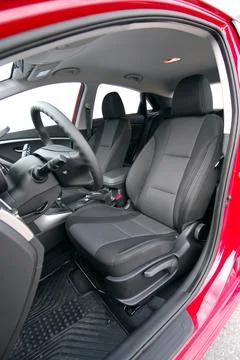 Front car seats Stock Photos