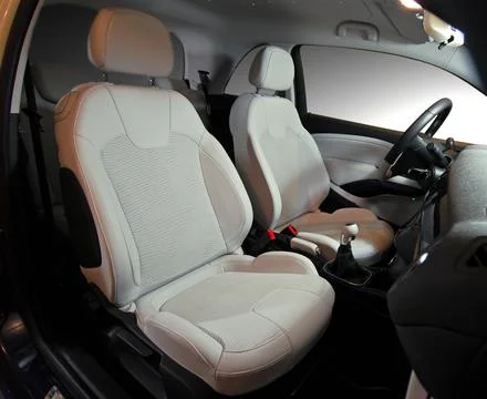 Front car seats Stock Photos