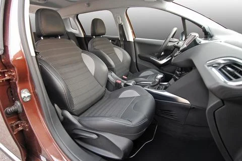 Front car seats Stock Photos