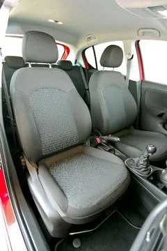 Front car seats Stock Photos
