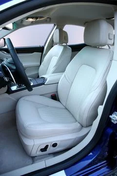 Front car seats Stock Photos