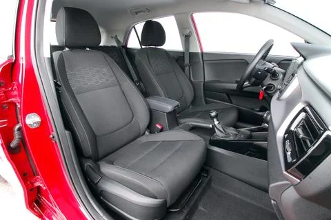 Front car seats Stock Photos