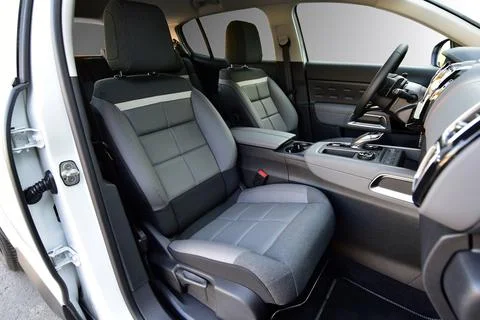 Front car seats Stock Photos