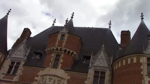 Front of Castle Stock Footage 67371611