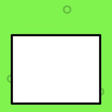 Front close up view big blank rectangle abstract geometrical background. Empty Stock Illustration