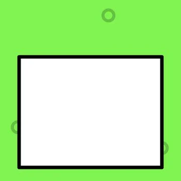 Front close up view big blank rectangle abstract geometrical background. E... Stock Photos