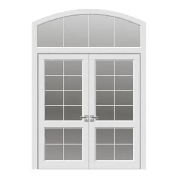 Front door of the building Stock Illustration