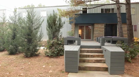 Front Door View Stock Footage 40815023