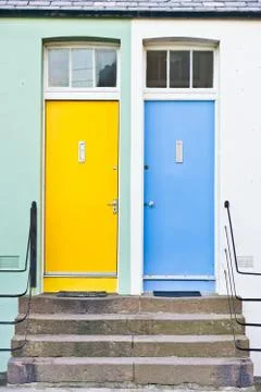 Front doors Stock Photos