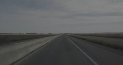 Front driving plate - Highway 12 at Nurse Slough Road, Cordelia Stock Footage 293103576