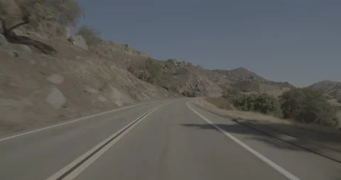 Front driving plate - Highway 180 at Mile 84, Riverbend Vídeo Stock 295200519