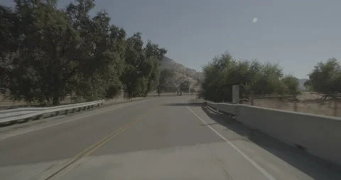 Front driving plate - Highway 245 at Mile 16, Tulare County Stockbeeldmateriaal 295279500