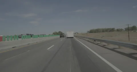 Front driving plate - Highway 25 at Mile 246 Weld County Stockbeeldmateriaal 289573287