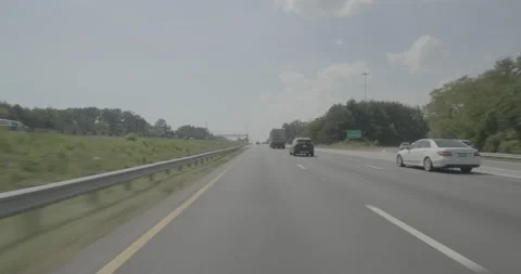 Front driving plate - Highway 95 at Highway 294, Potomac Mills 動画素材 284890832