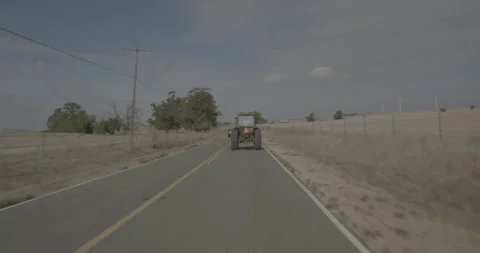 Front driving plate - Shiloh Road at Mile 4, Cordelia Stock Footage 293107635
