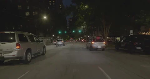 Front driving plate - Ted Turner Drive NW at 5th Street NE, Atlanta Vídeos de archivo 252784527