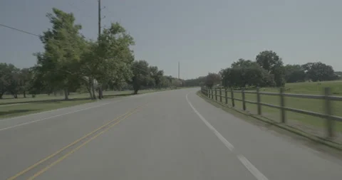 Front driving plate - Wisner Boulevard at Filmore Avenue, New Orleans 스톡 동영상 252858902
