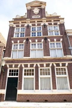 Front of dutch house Stock Photos