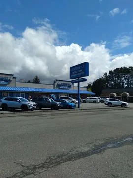 Front entrance of a Goodwill Stock-Fotos