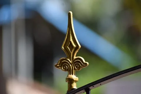 Front gate decoration Foto stock