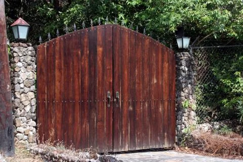 Front Gate Stock Photos