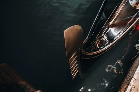 The front of the gondola Stock Photos