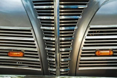 Front Grill of Car Stock Photos