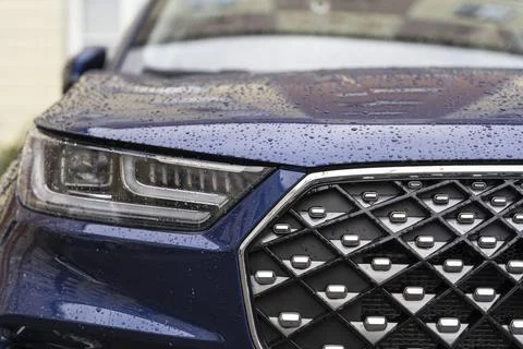 Front grill of a car Stock Photos