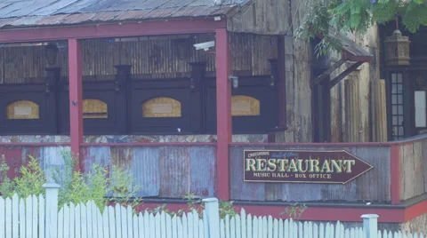 Front of House of Blues Stock Footage 53809089