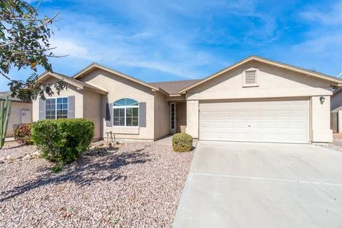 Front of a house Stock Photos