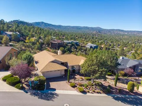 The front of a house Stock Photos