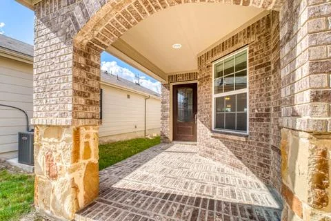 The front of a house Stock Photos