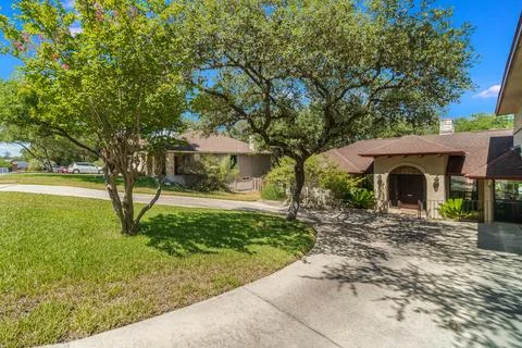 The front of a house Stock Photos