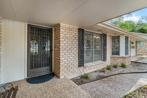 The front of a house Stock Photos