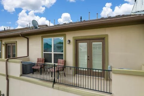 The front of a house Stock Photos