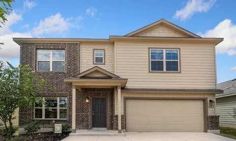 The front of a house Stock Photos