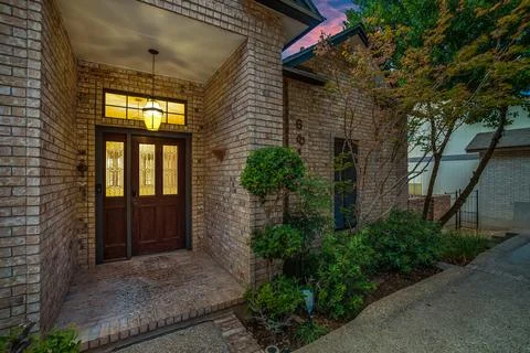 The front of a house Stock Photos