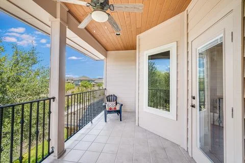 The front of a house Stock Photos